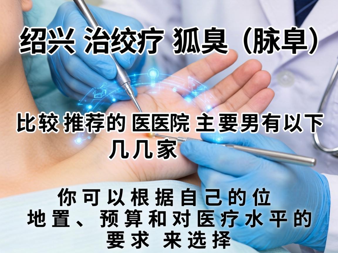 在绍兴，治疗狐臭（腋臭）比较推荐的医院主要有以下几家，你可以根据自己的位置、预算和对医疗水平的要求来选择