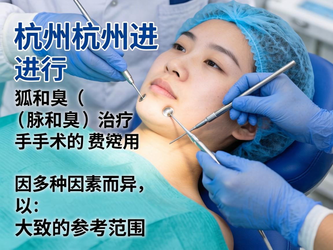 在杭州进行狐臭(腋臭)治疗手术的费用因多种因素而异,以下是大致的参考范围 在杭州进行狐臭(腋臭)治疗手术的费用因多种因素而异,以下是大致的参考范围