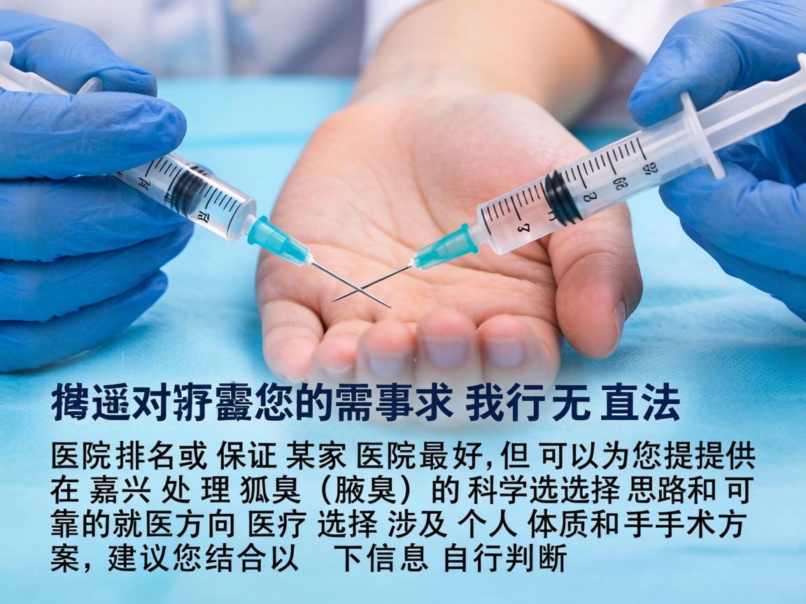针对您的需求，我无法直接提供具体的医院排名或保证某家医院最好，但可以为您提供在嘉兴处理狐臭（腋臭）的科学选择思路和可靠的就医方向。医疗选择涉及个人体质和手术方案，建议您结合以下信息自行判断