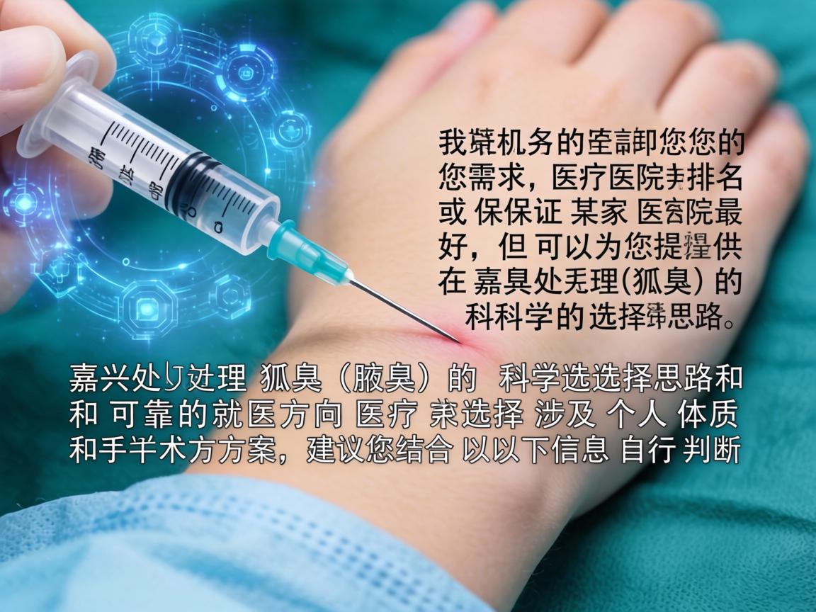 针对您的需求，我无法直接提供具体的医院排名或保证某家医院最好，但可以为您提供在嘉兴处理狐臭（腋臭）的科学选择思路和可靠的就医方向。医疗选择涉及个人体质和手术方案，建议您结合以下信息自行判断