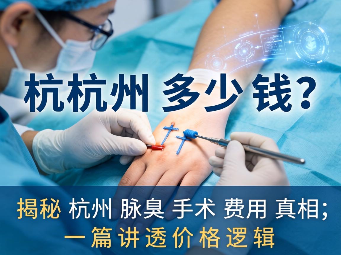 杭州腋臭手术多少钱？揭秘杭州腋臭手术费用真相，一篇讲透价格逻辑