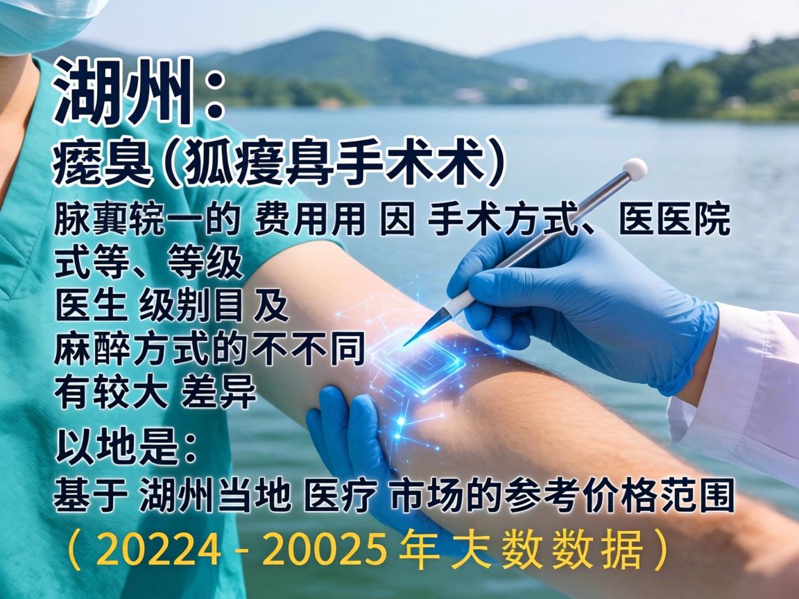 在湖州，腋臭手术（狐臭手术）的费用因手术方式、医院等级、医生级别及麻醉方式的不同而有较大差异。以下是基于湖州当地医疗市场的参考价格范围（2024-2025年数据）