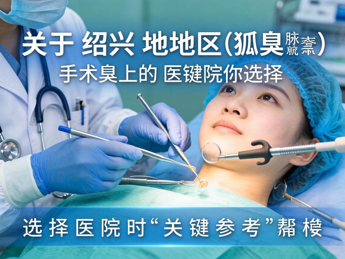 关于绍兴地区狐臭(腋臭)手术的医院选择,我无法提供具体的推荐,但可以为你梳理一些选择医院时的关键参考因素,帮助你做出更稳妥的决定 关于绍兴地区狐臭(腋臭)手术的医院选择,我无法提供具体的推荐,但可以为你梳理一些选择医院时的关键参考因素,帮助你做出更稳妥的决定