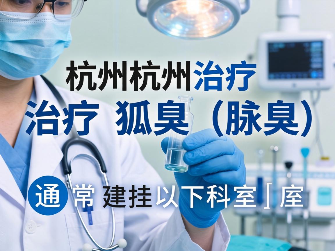 在杭州,治疗狐臭(腋臭)通常建议挂以下科室 在杭州,治疗狐臭(腋臭)通常建议挂以下科室