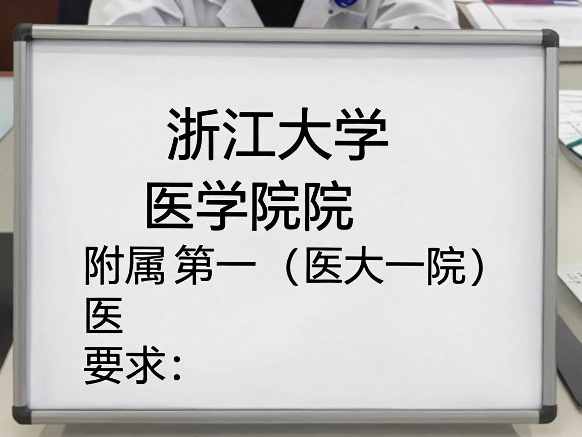 浙江大学医学院附属第一医院(浙大一院) 浙江大学医学院附属第一医院(浙大一院)