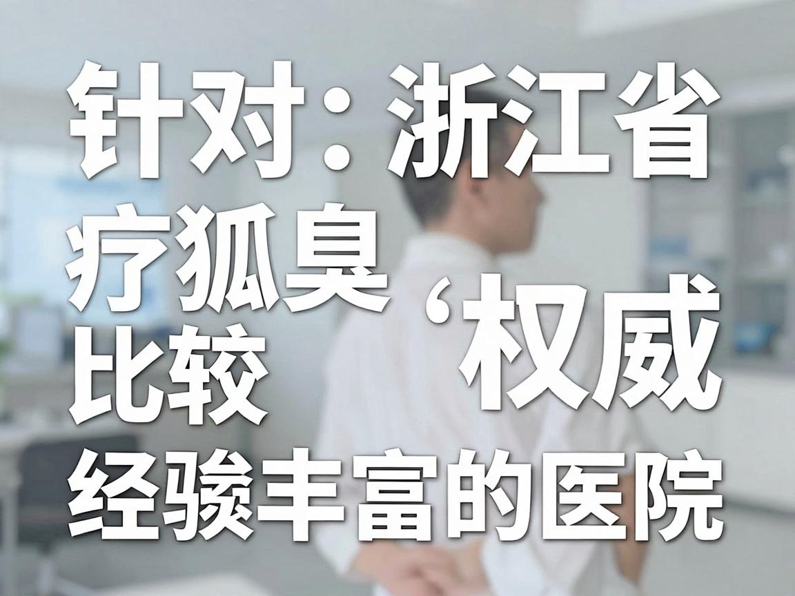 针对浙江省治疗狐臭比较权威、经验丰富的医院,以下是几个主要选择,供你参考 针对浙江省治疗狐臭比较权威、经验丰富的医院,以下是几个主要选择,供你参考