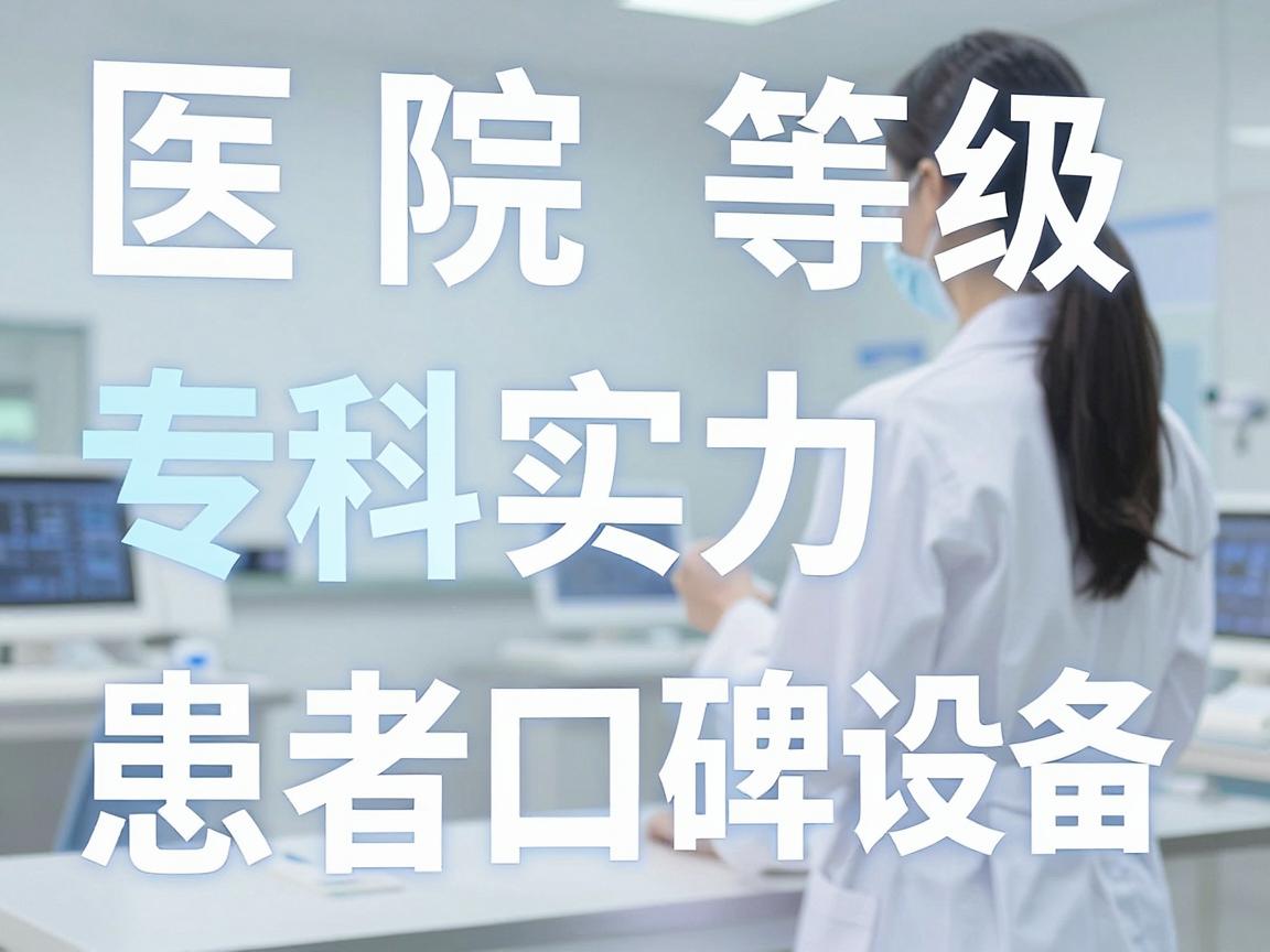 医院等级、专科实力、患者口碑及技术设备 医院等级、专科实力、患者口碑及技术设备