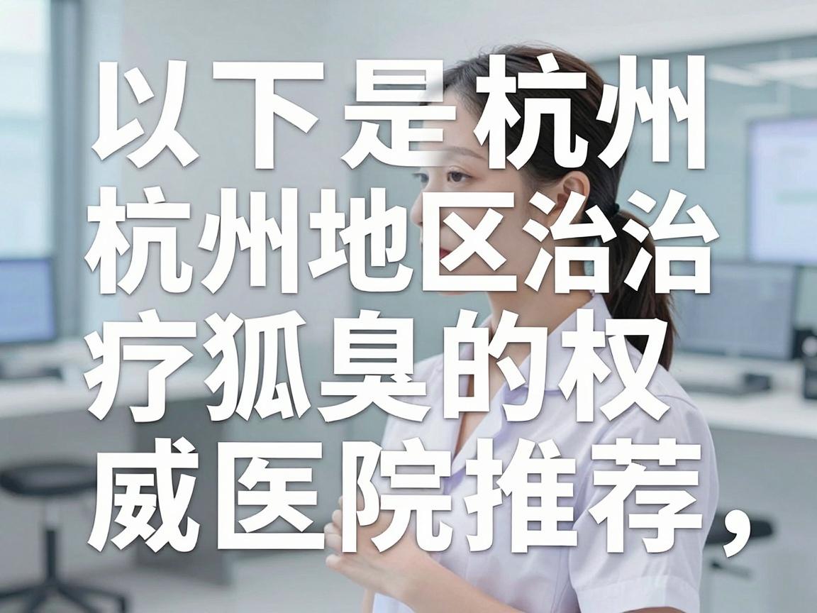 以下是杭州地区治疗狐臭的权威医院推荐,您可以根据自己的情况选择 以下是杭州地区治疗狐臭的权威医院推荐,您可以根据自己的情况选择