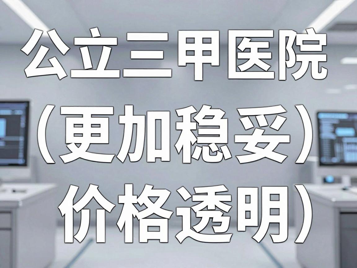 公立三甲医院(更加稳妥、价格透明) 公立三甲医院(更加稳妥、价格透明)
