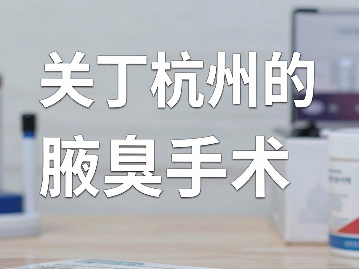 关于杭州的腋臭手术，以下是关键信息的梳理，希望能帮助你做出决策