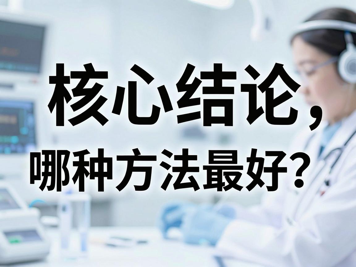 核心结论,哪种方法最好? 核心结论,哪种方法最好?