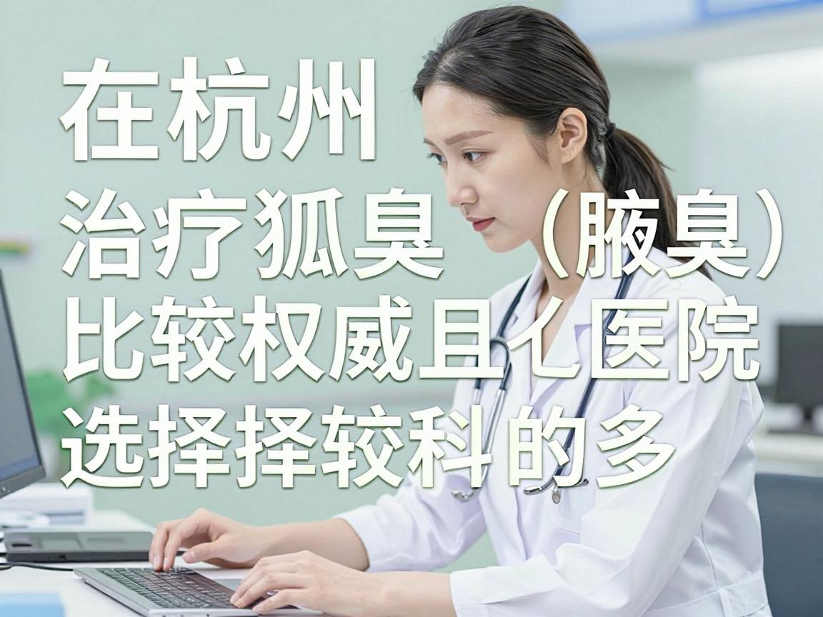 在杭州，治疗狐臭（腋臭）比较权威且选择较多的医院主要集中在三甲医院的整形美容科、皮肤科，以及专业的整形外科医院