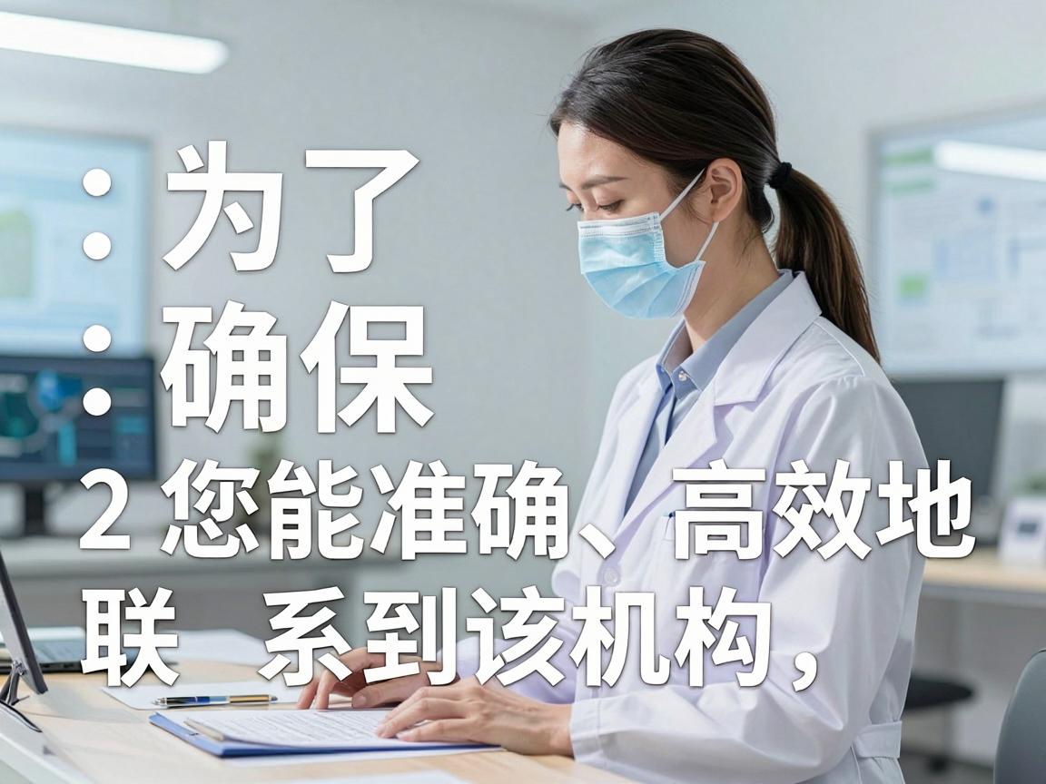为了确保您能准确、高效地联系到该机构,我为您整理了以下几种最可靠的查询路径 为了确保您能准确、高效地联系到该机构,我为您整理了以下几种最可靠的查询路径
