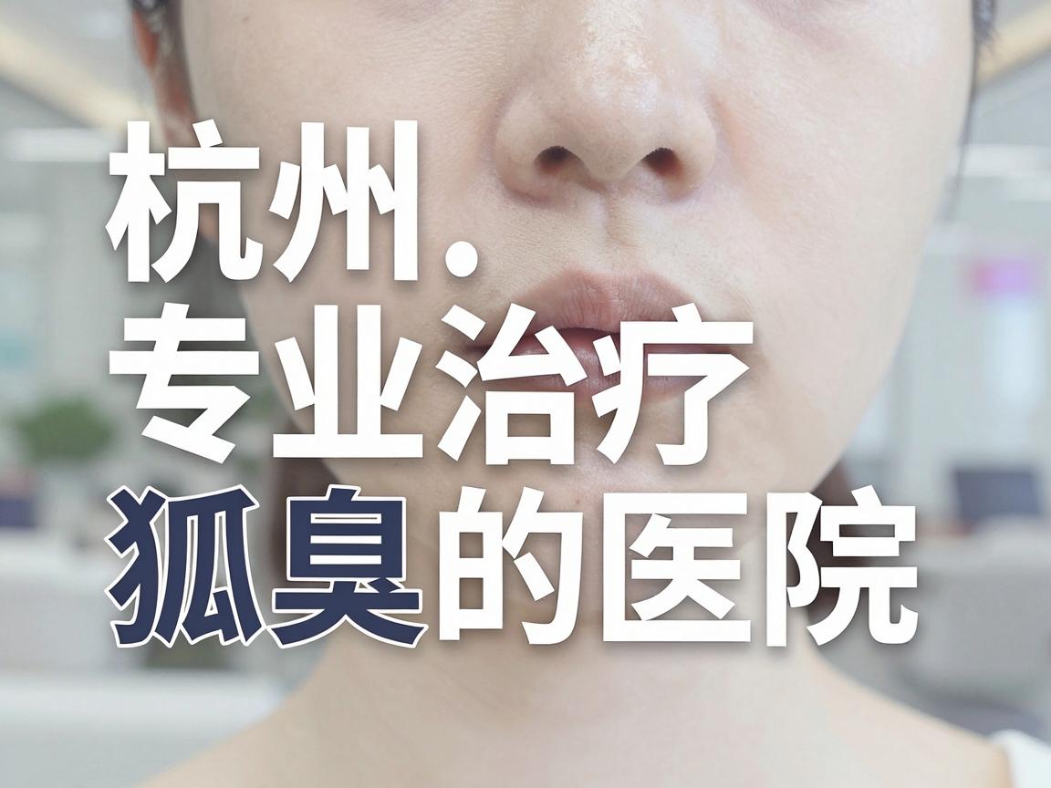 1.杭州专业治疗狐臭的医院推荐
