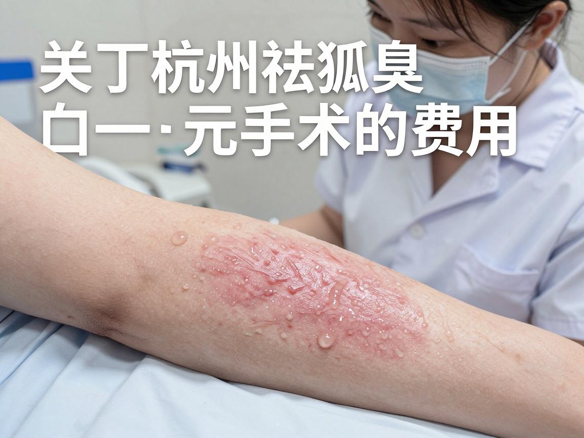 关于杭州祛狐臭手术的费用,这里先给你一个大致的参考范围,在杭州的正规医院,单侧腋臭手术的价格通常在 3000元到8000元 之间,如果是双侧一起做,总费用一般在 6000元到15000元 左右 关于杭州祛狐臭手术的费用,这里先给你一个大致的参考范围,在杭州的正规医院,单侧腋臭手术的价格通常在 3000元到8000元 之间,如果是双侧一起做,总费用一般在 6000元到15000元 左右