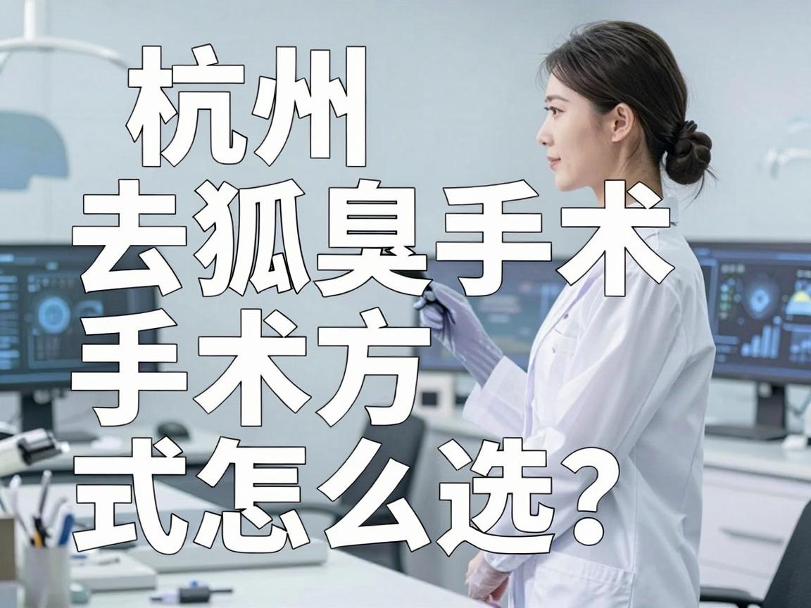杭州去狐臭手术,手术方式怎么选?去狐臭手术核心关键点全解析 杭州去狐臭手术,手术方式怎么选?去狐臭手术核心关键点全解析