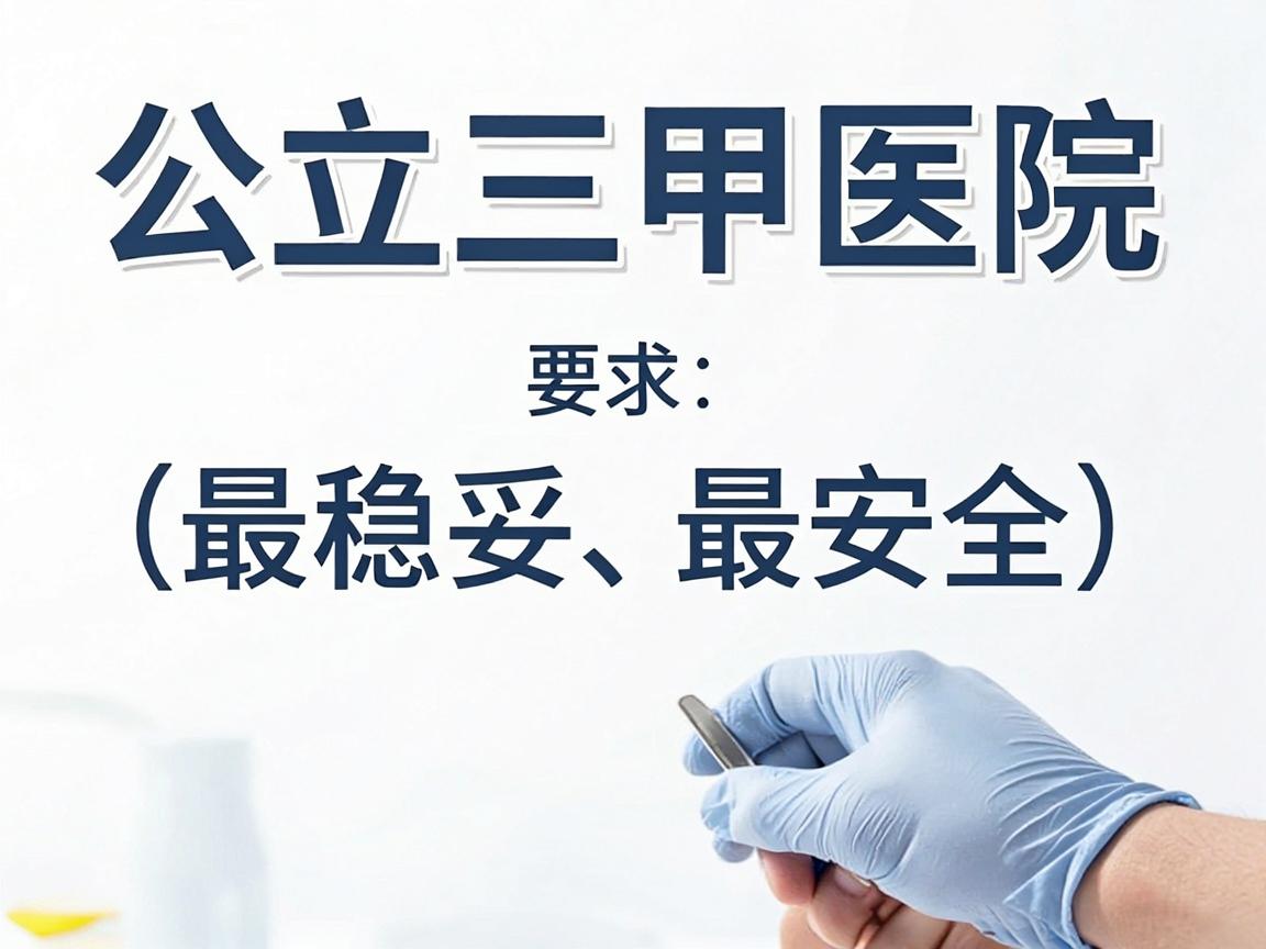 公立三甲医院(最稳妥、最安全) 公立三甲医院(最稳妥、最安全)
