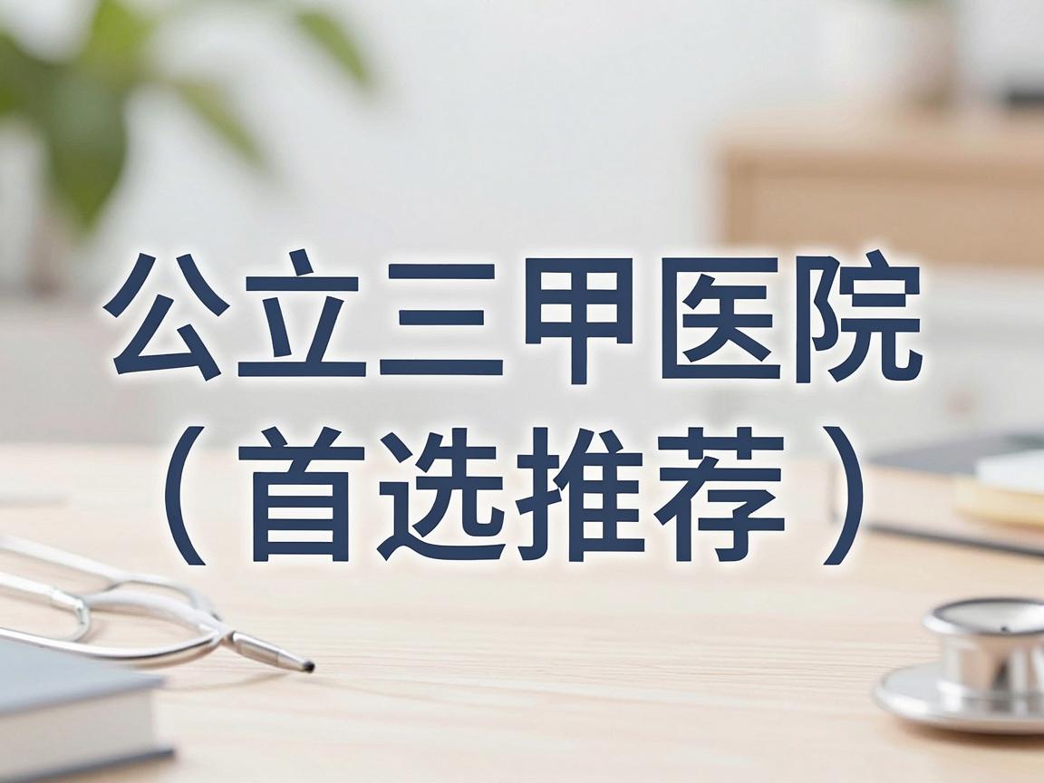 公立三甲医院(首选推荐) 公立三甲医院(首选推荐)
