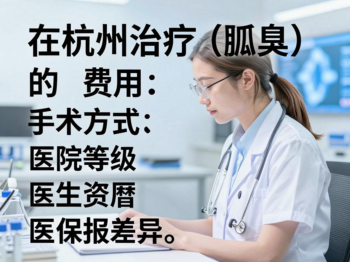 在杭州治疗狐臭(腋臭)的费用因手术方式、医院等级、医生资历以及医保报销政策的不同而有较大差异。以下是一份大致的参考范围(截至2025年5月,实际请以医院当日公示为准) 在杭州治疗狐臭(腋臭)的费用因手术方式、医院等级、医生资历以及医保报销政策的不同而有较大差异。以下是一份大致的参考范围(截至2025年5月,实际请以医院当日公示为准)