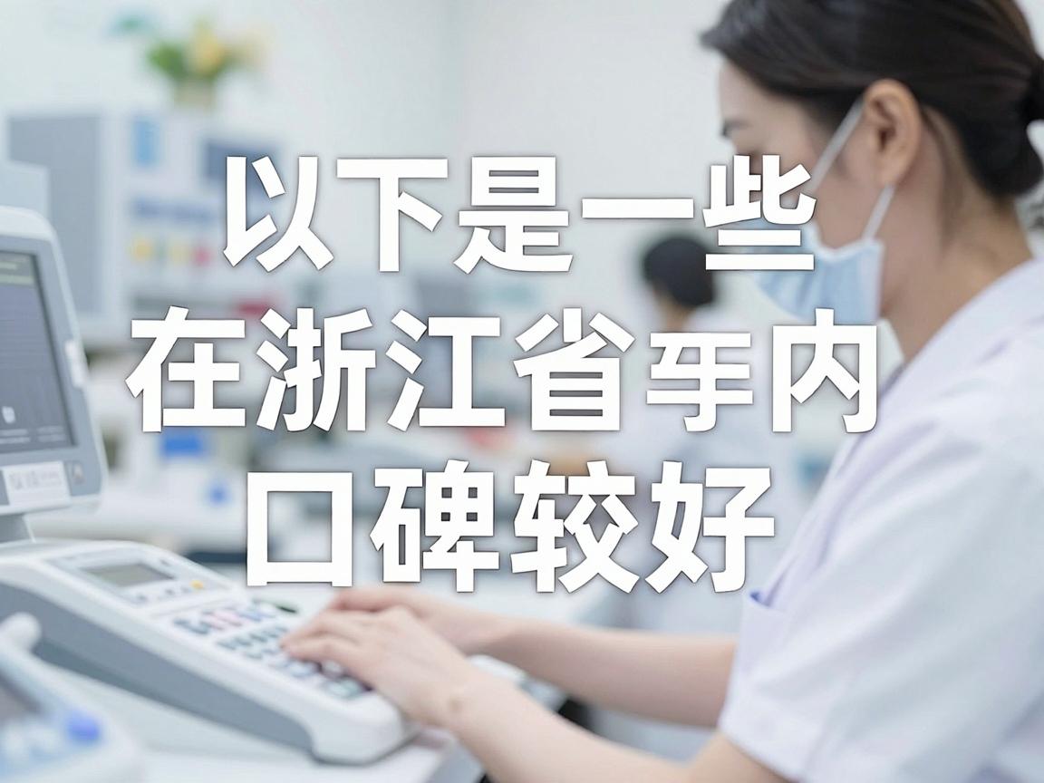 以下是一些在浙江省内口碑较好、技术领先的医院推荐，供你参考