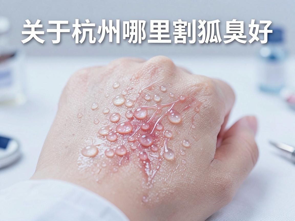 关于杭州哪里割狐臭好,选择的关键在于公立三甲医院的整形外科或皮肤科,以及腋臭专科。因为狐臭手术(大汗腺切除/微创抽吸)已经非常成熟,选择正规大医院比选择名气更重要 关于杭州哪里割狐臭好,选择的关键在于公立三甲医院的整形外科或皮肤科,以及腋臭专科。因为狐臭手术(大汗腺切除/微创抽吸)已经非常成熟,选择正规大医院比选择名气更重要
