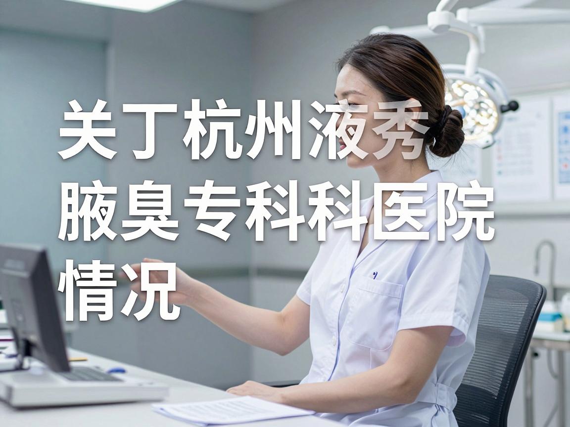 关于杭州液秀腋臭专科医院的情况，我需要先提醒你，在医疗广告和网络信息中，专科医院或某某中心的名称可能具有夸大宣传的成分，且民营医疗机构的资质和口碑参差不齐
