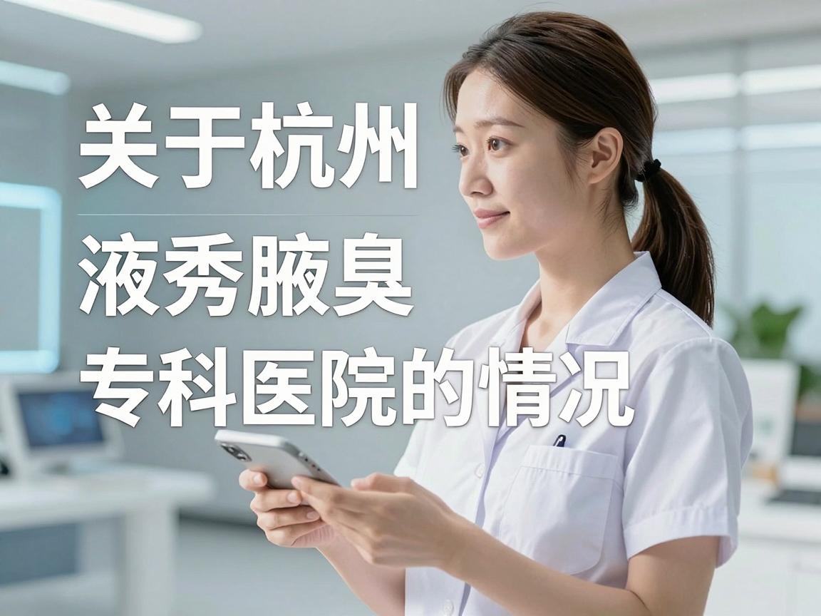 关于杭州液秀腋臭专科医院的情况，我需要先提醒你，在医疗广告和网络信息中，专科医院或某某中心的名称可能具有夸大宣传的成分，且民营医疗机构的资质和口碑参差不齐