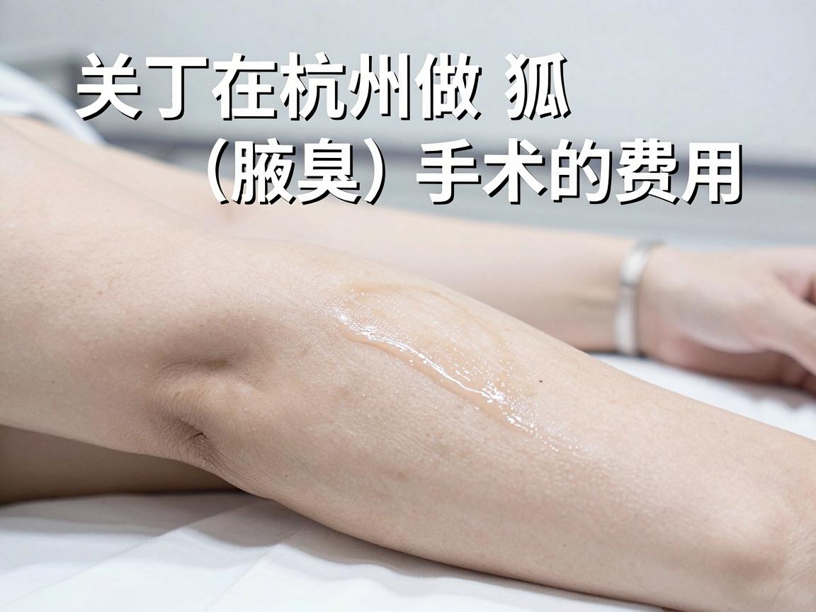 关于在杭州做狐臭(腋臭)手术的费用,没有一个固定的数字,因为总费用取决于你选择的手术方式、医院等级以及个人腋下情况(单侧/双侧、是否有轻微或重度异味) 关于在杭州做狐臭(腋臭)手术的费用,没有一个固定的数字,因为总费用取决于你选择的手术方式、医院等级以及个人腋下情况(单侧/双侧、是否有轻微或重度异味)