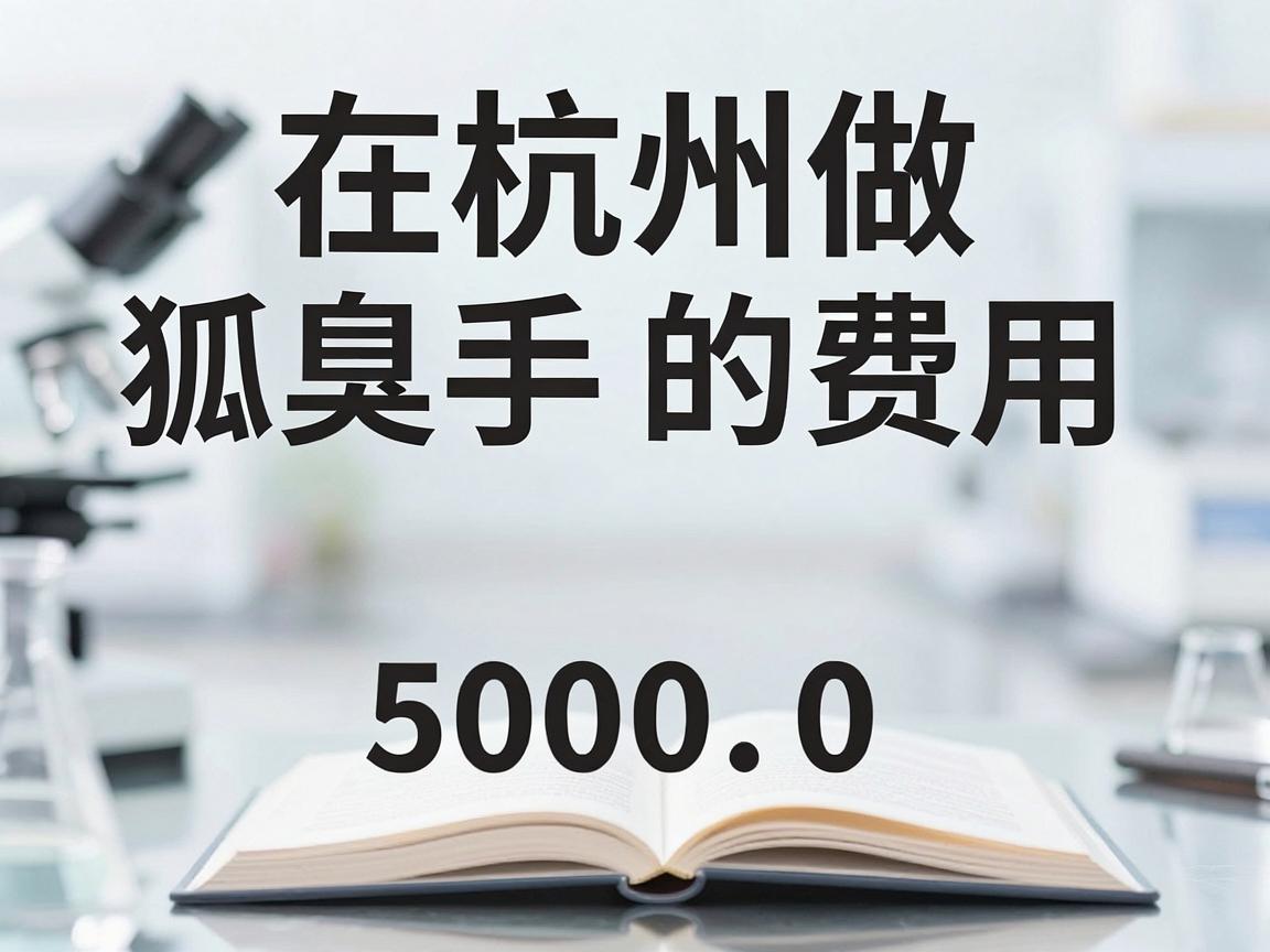 在杭州做狐臭手术的费用,没有一个固定的数字,通常在 5000元 至 15000元 之间,具体价格取决于手术方式、医院级别以及个人腋下情况 在杭州做狐臭手术的费用,没有一个固定的数字,通常在 5000元 至 15000元 之间,具体价格取决于手术方式、医院级别以及个人腋下情况