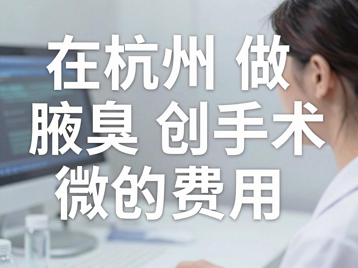 在杭州做狐臭（腋臭）微创手术的费用，通常在 3000元 至 8000元 之间。具体价格因手术方式、医院级别和个人情况差异较大