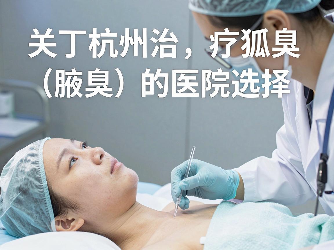 关于杭州治疗狐臭(腋臭)的医院选择,核心原则是,狐臭手术属于微创整形或普外科范畴,建议优先选择公立三甲医院的烧伤整形科、皮肤科或普外科,以及少数口碑极佳的专科医院 关于杭州治疗狐臭(腋臭)的医院选择,核心原则是,狐臭手术属于微创整形或普外科范畴,建议优先选择公立三甲医院的烧伤整形科、皮肤科或普外科,以及少数口碑极佳的专科医院