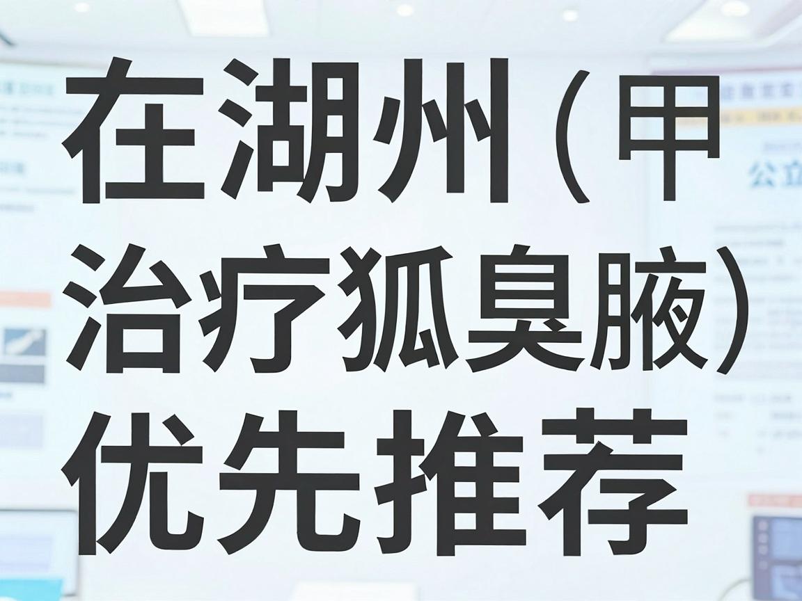 在湖州,治疗狐臭(腋臭)优先推荐三甲医院(公立)的整形外科或皮肤科 在湖州,治疗狐臭(腋臭)优先推荐三甲医院(公立)的整形外科或皮肤科