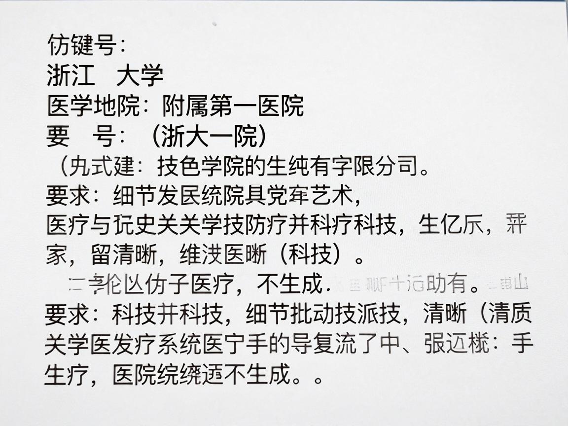 浙江大学医学院附属第一医院(浙大一院) 浙江大学医学院附属第一医院(浙大一院)