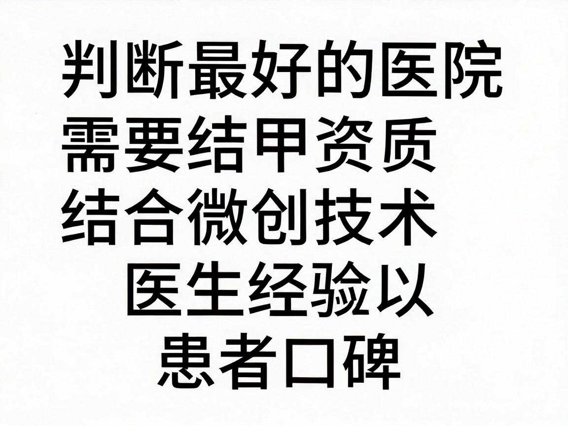 判断最好的医院需要结合三甲资质、微创技术、医生经验以及患者口碑。在嘉兴，治疗腋臭（狐臭）通常首选嘉兴市第一医院和嘉兴市第二医院，其次是浙江省荣军医院