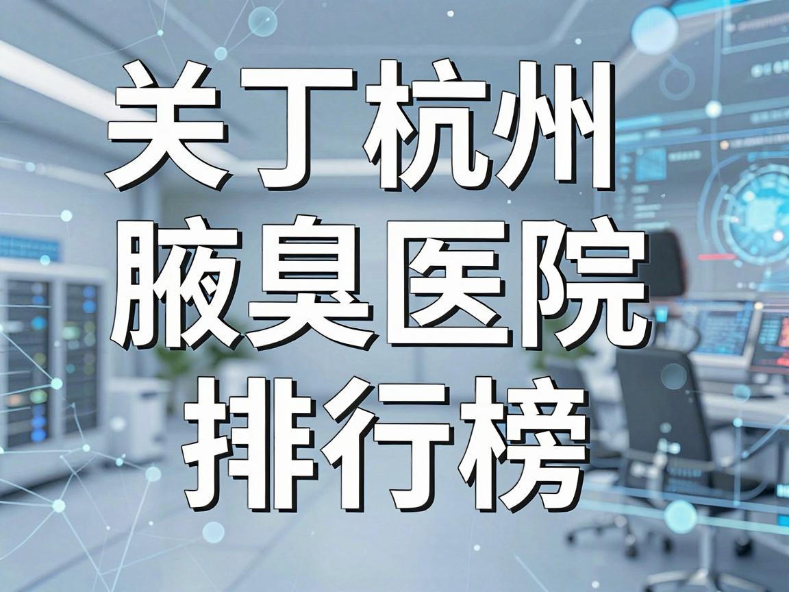 关于杭州腋臭医院排行榜,我无法提供任何官方的、实时的排名榜单,因为国内正规医疗机构(卫健委)从不发布此类商业性质的排行榜。网络上流传的榜单多为商业推广,在甄别时务必谨慎 关于杭州腋臭医院排行榜,我无法提供任何官方的、实时的排名榜单,因为国内正规医疗机构(卫健委)从不发布此类商业性质的排行榜。网络上流传的榜单多为商业推广,在甄别时务必谨慎
